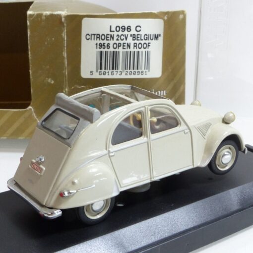 Vitesse 1:43 Nr.: L096 C Citroën 2CV Belgium 1956 open Roof, in OVP EB6447 – Bild 3