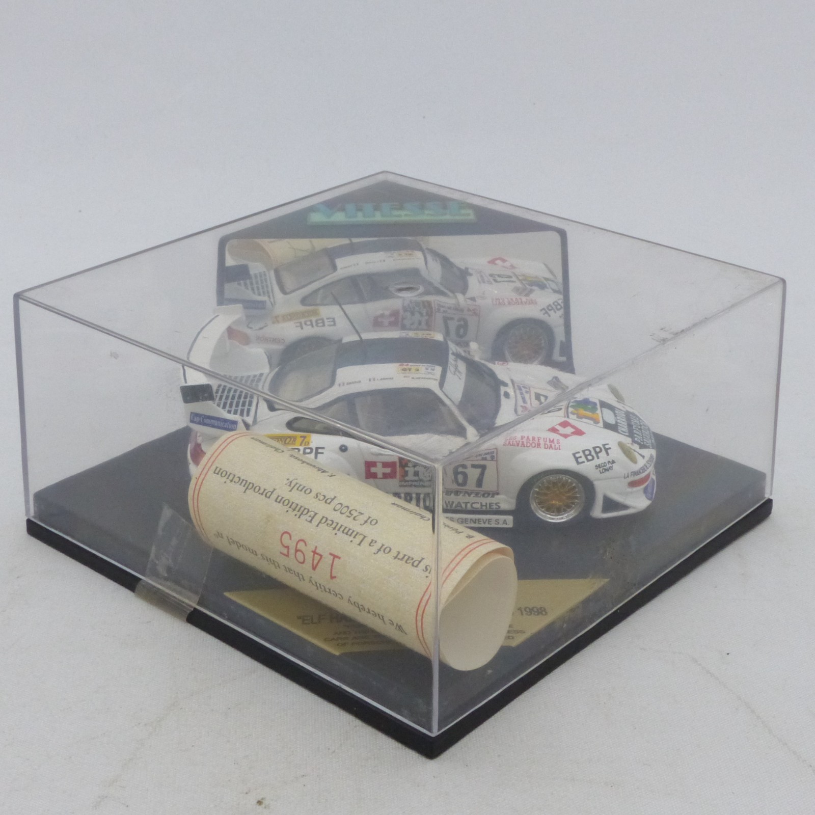 Vitesse 1:43 V98172 Porsche 911 GT2 Elf Haberthur #67 Le Manns 1998 OVP EX7960 – Bild 4