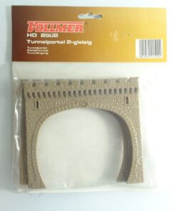 Vollmer H0 2502 Tunnelportal 2-gleisig in OVP PK1810