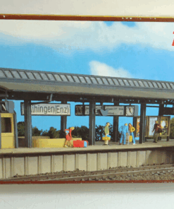 Vollmer H0 3542 Bausatz ICE-Bahnsteig Vaihingen neuwertig in OVP AR8063