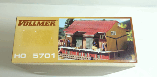 Vollmer H0 5701 Bausatz Güterschuppen neuwertig in OVP AR8053 – Bild 3