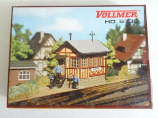 Vollmer H0 5730 Bausatz Stellwerk Riedlingen in OVP QR5235