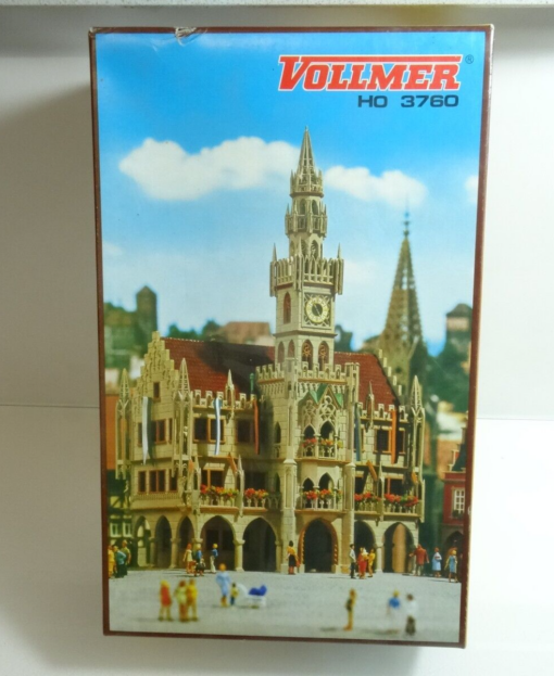 Vollmer H0 Bausatz 3760 Rathaus neuwertig in OVP QR4099