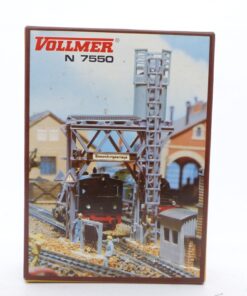 Vollmer Spur N Bausatz 7550 Besandungsturm fertig gebaut in OVP EX6269
