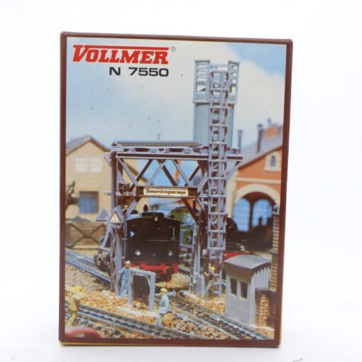 Vollmer Spur N Bausatz 7550 Besandungsturm fertig gebaut in OVP EX6269