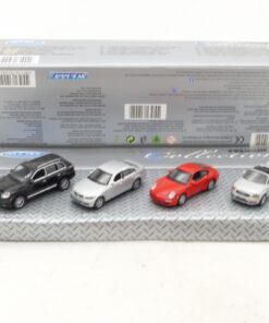 Welly 1:87 310042 Set mit 4 PKW-Modellen in OVP EX6681