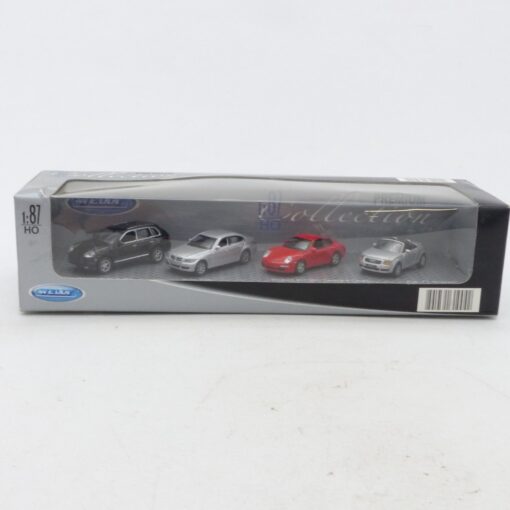 Welly 1:87 310042 Set mit 4 PKW-Modellen in OVP EX6681 – Bild 4