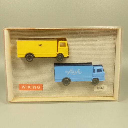 Wiking 1:160 N 43 Magirus/Mercedes Lkw mit Kastenaufbau in OVP EX6133