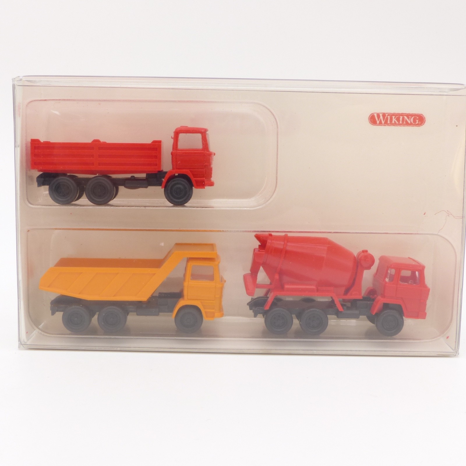 Wiking 1:160 N 9450621 Betonmischer & Pritschenkipper plus LKW in OVP EX8223