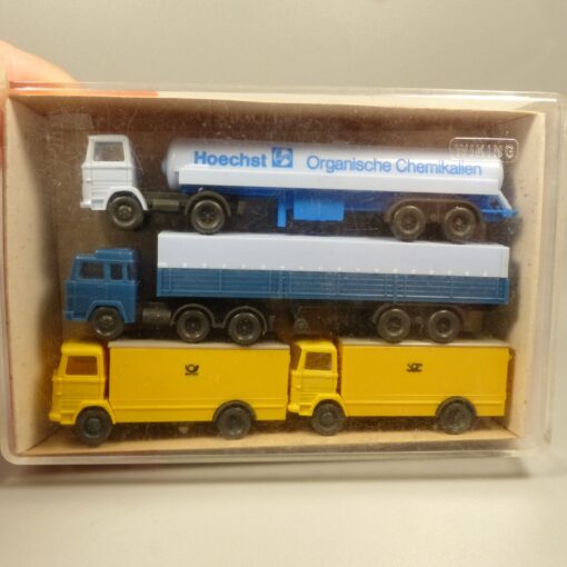 Wiking 1:160 Spur N Fahrzeug-Set mit 4 LKW Modellen in EVP EX6149 – Bild 3