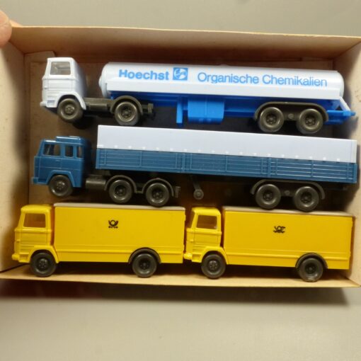 Wiking 1:160 Spur N Fahrzeug-Set mit 4 LKW Modellen in EVP EX6149