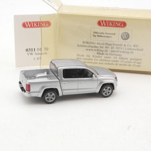 Wiking 1:87 0311 01 39 Volkswagen VW Amarok metallic in OVP QR9357 – Bild 3