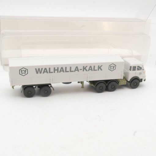 Wiking 1:87 0488 01 Krupp 806 Pritschensattelzug Walhalla in OVP RR2910 – Bild 3