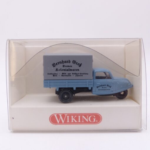 Wiking 1:87 08410725 Goli-Dreirad Kolonialwaren in OVP EX6870 – Bild 4