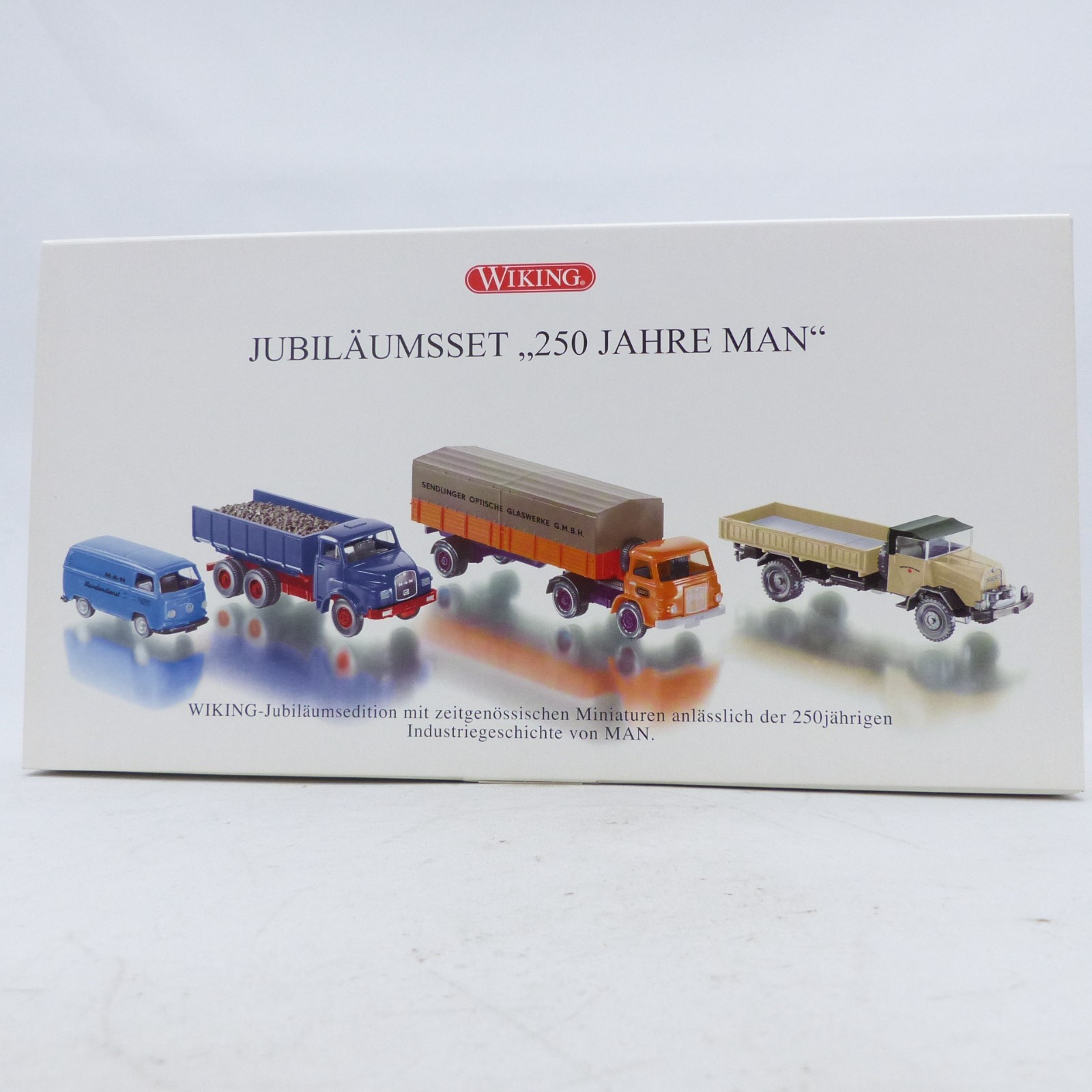 Wiking 1:87 09906258 Jubiläumsset 250 Jahre MAN in OVP EX8490