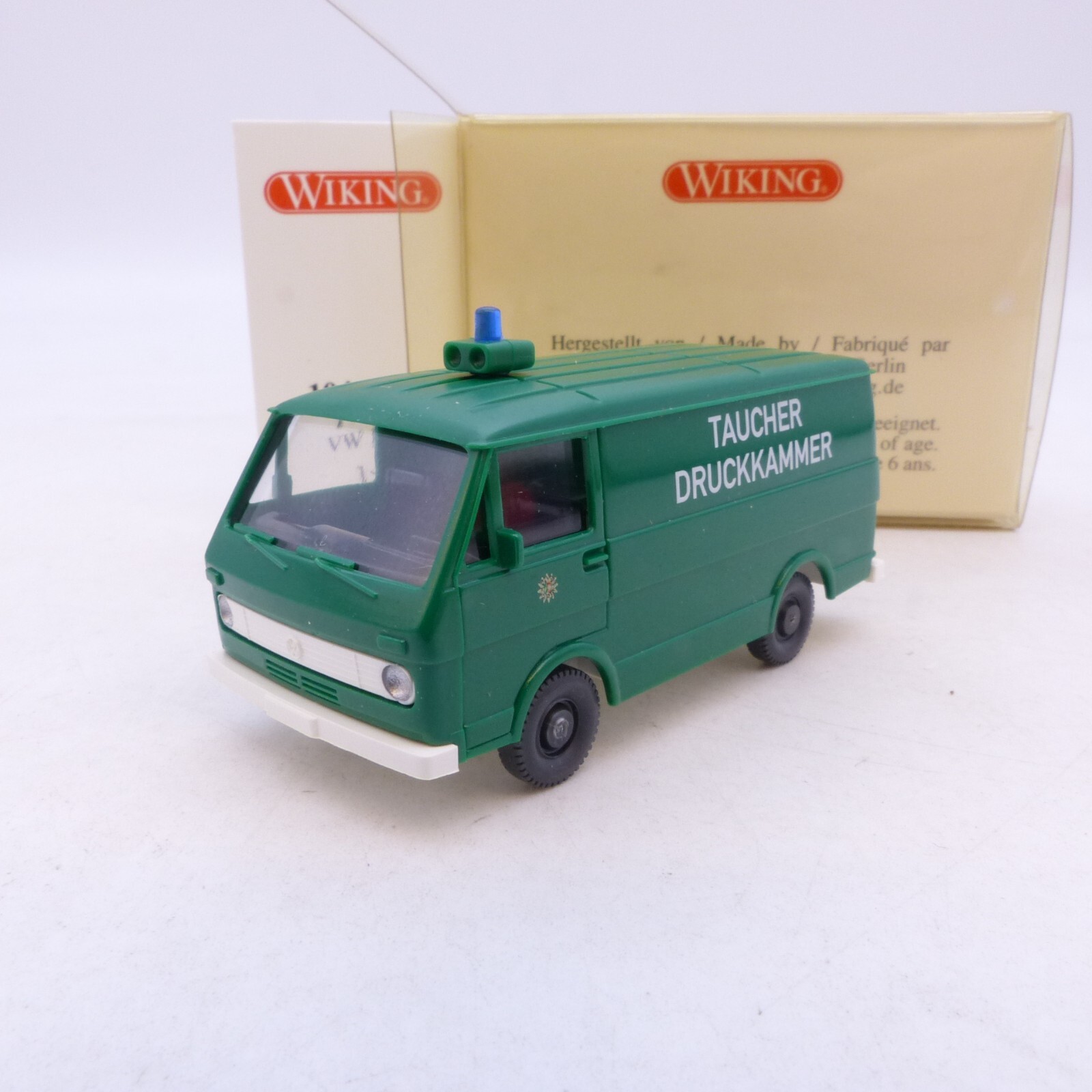 Wiking 1:87 104 17 27 VW LT 28 Taucher Druckkammer in OVP RG3340