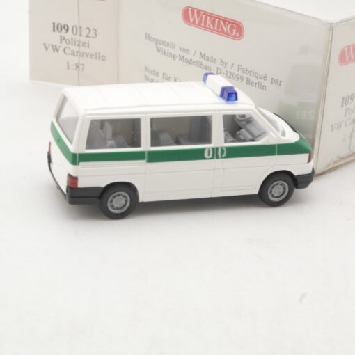 Wiking 1:87 1090123 VW Caravelle Polizei in OVP RR3671 – Bild 3