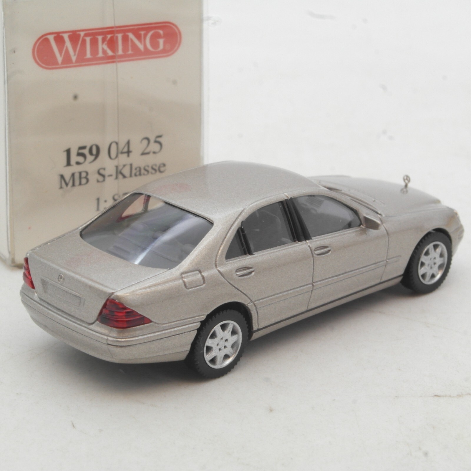 Wiking 1:87 159 04 25 Mercedes Benz S - Klasse metallic in OVP RG3562 – Bild 3