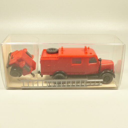 Wiking 1:87 22863 Opel Blitz 39-LF 8 mit Anhänger Feuerwehr in OVP EX5858 – Bild 3