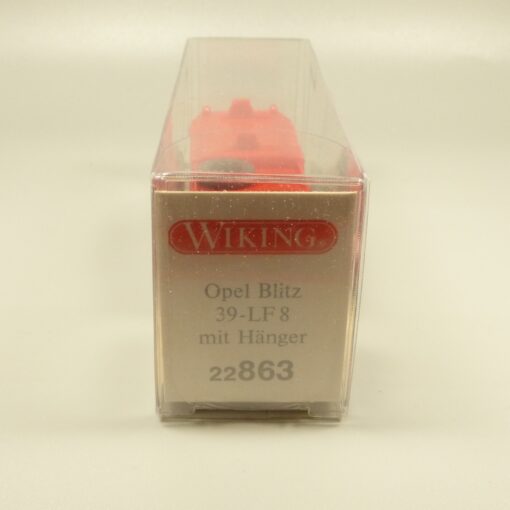 Wiking 1:87 22863 Opel Blitz 39-LF 8 mit Anhänger Feuerwehr in OVP EX5858 – Bild 4