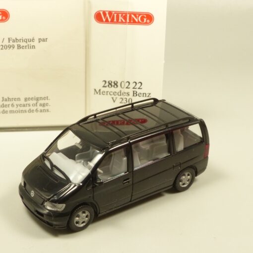 Wiking 1:87 2880222 Mercedes Benz V 230 Kastenwagen schwarz in OVP EX5855