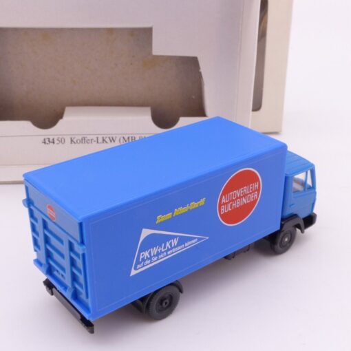 Wiking 1:87 43450 Mercedes Benz 814 Koffer-LKW Buchbinder in OVP EX3055 – Bild 3