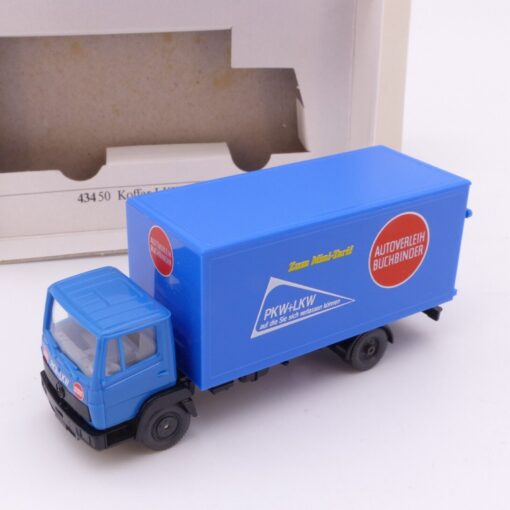 Wiking 1:87 43450 Mercedes Benz 814 Koffer-LKW Buchbinder in OVP EX3055