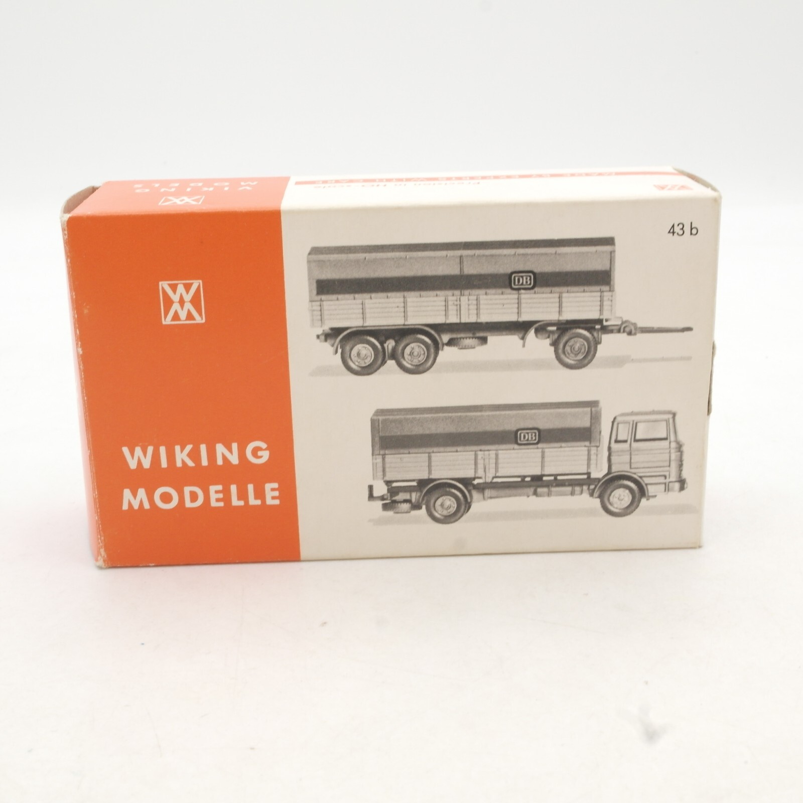 Wiking 1:87 43b MB 1620 Lastzug DB Fernlastzug in OVP QR1137 – Bild 4