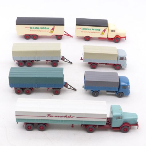 Wiking 1:87 4er-Pack ältere LKW Modelle siehe Bilder in Tüte EX7397 – Bild 3