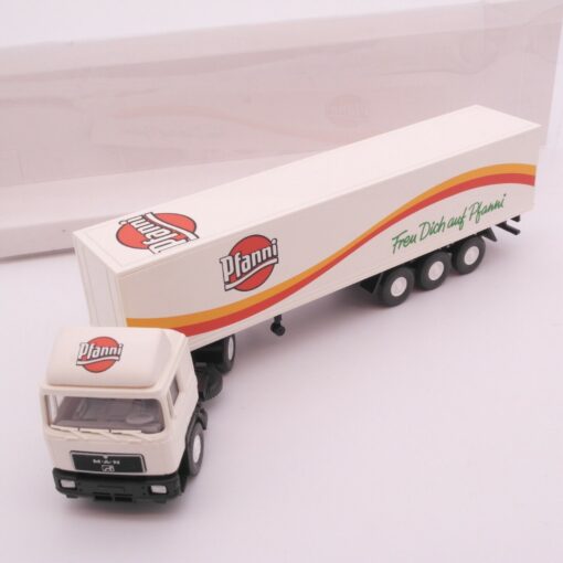Wiking 1:87 5410131 MAN F 90 Koffer-SZ "Pfanni" neuwertig in OVP RT726