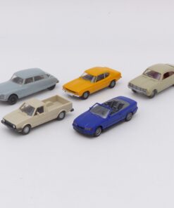 Wiking 1:87 5er-Pack diverse PKW Fahrzeugmodelle in Tüte siehe Bilder o. EX8153