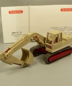Wiking 1:87 6600626 Raupenbagger O&K beige in OVP EX7164