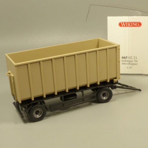 Wiking 1:87 6650221 Anhänger für Abrollipper in OVP EX7172 – Bild 3