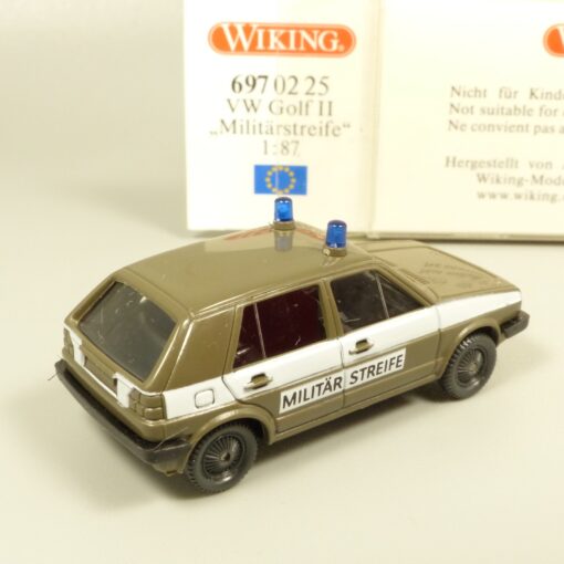 Wiking 1:87 6970225 VW Golf II Militärstreife in OVP EX7342 – Bild 3