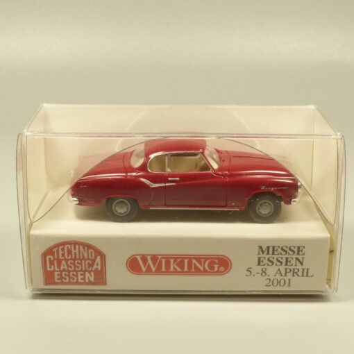 Wiking 1:87 82303 Borgward Isabella Coupé rot in OVP EX5887 – Bild 4