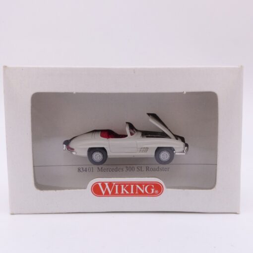 Wiking 1:87 83401 Mercedes 300 SL Roadster weiß in OVP EX7326 – Bild 5