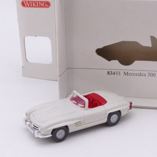 Wiking 1:87 83401 Mercedes 300 SL Roadster weiß in OVP EX7326