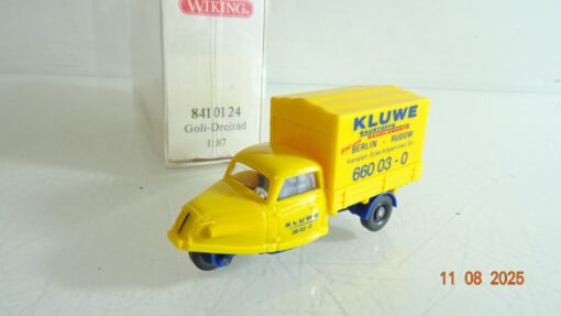 Wiking 1:87 8410124 Goli Dreirad Kluwe in OVP RR2670