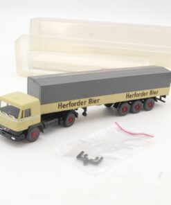 Wiking 1:87 849 40 39 Büssing BS 16 L Sattelzug Herforder Bier in OVP RR2898