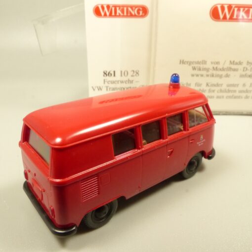 Wiking 1:87 8611028 VW T1 Transporter Bus Feuerwehr in OVP EX7489 – Bild 3