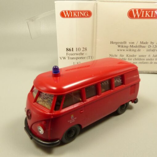 Wiking 1:87 8611028 VW T1 Transporter Bus Feuerwehr in OVP EX7489