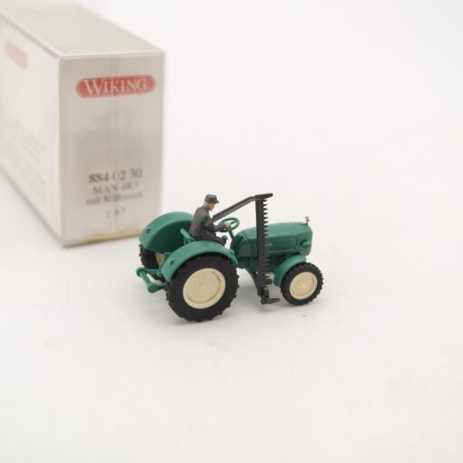Wiking 1:87 8840230 MAN 4R3 mit Mähwerk in OVP RR1796 – Bild 3