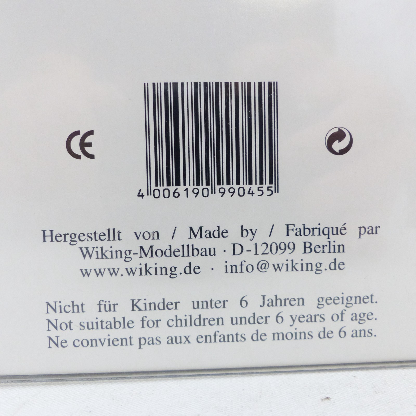 Wiking 1:87 99045 Autodrom Klassiker der Polizei in OVP EX8610 – Bild 3