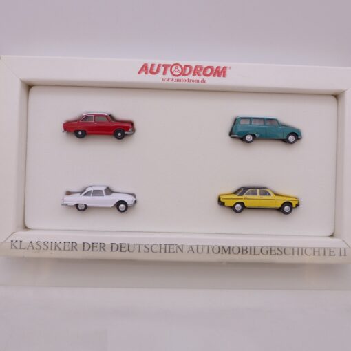 Wiking 1:87 Autodrom Set 099061 Klassiker der Automobilgeschichte in OVP EX6464 – Bild 4