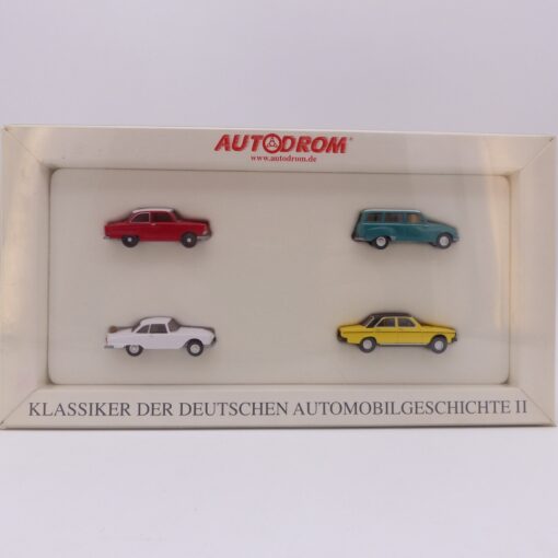 Wiking 1:87 Autodrom Set 099061 Klassiker der Automobilgeschichte in OVP EX6464