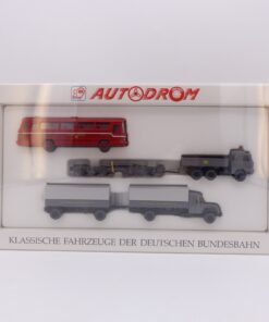 Wiking 1:87 Autodrom Set 9900658 Klassische Fahrzeuge der DB in OVP EX6446