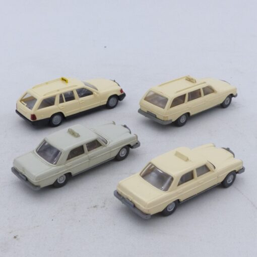 Wiking 1:87 Konvolut diverse ältere MB Taxi Modelle siehe Bilder in Tüte EX7060 – Bild 3