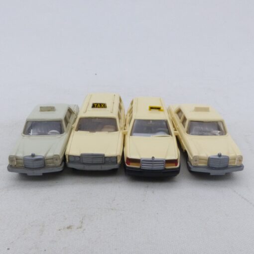 Wiking 1:87 Konvolut diverse ältere MB Taxi Modelle siehe Bilder in Tüte EX7060 – Bild 4