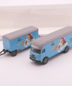 Wiking 1:87 Mercedes LP 312 Hängerzug Krombacher Pils 3410 in OVP RT3474