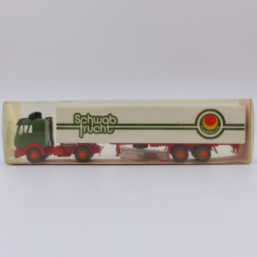 Wiking 1:87 Nr.: 27542 Mercedes 1644 S Sattelzug Schwab Frucht, in OVP EX2841 – Bild 4